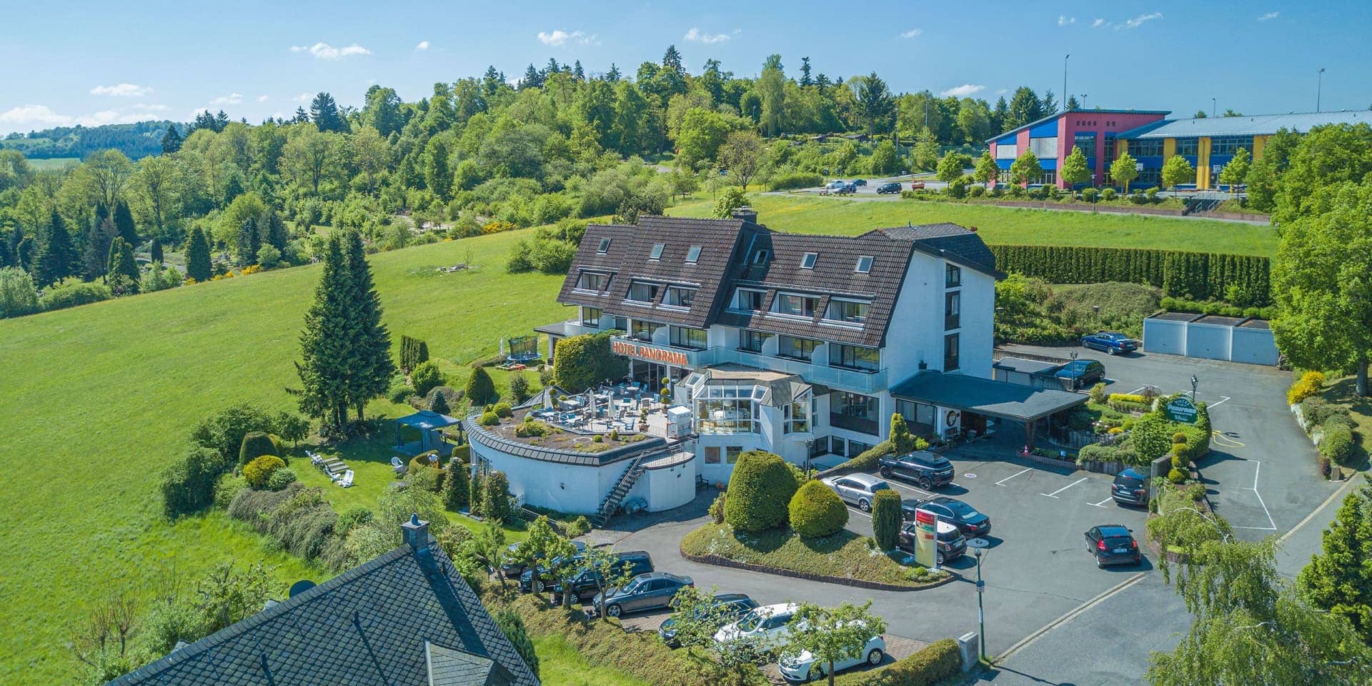 Hotel Panorama Daun Parkplätze