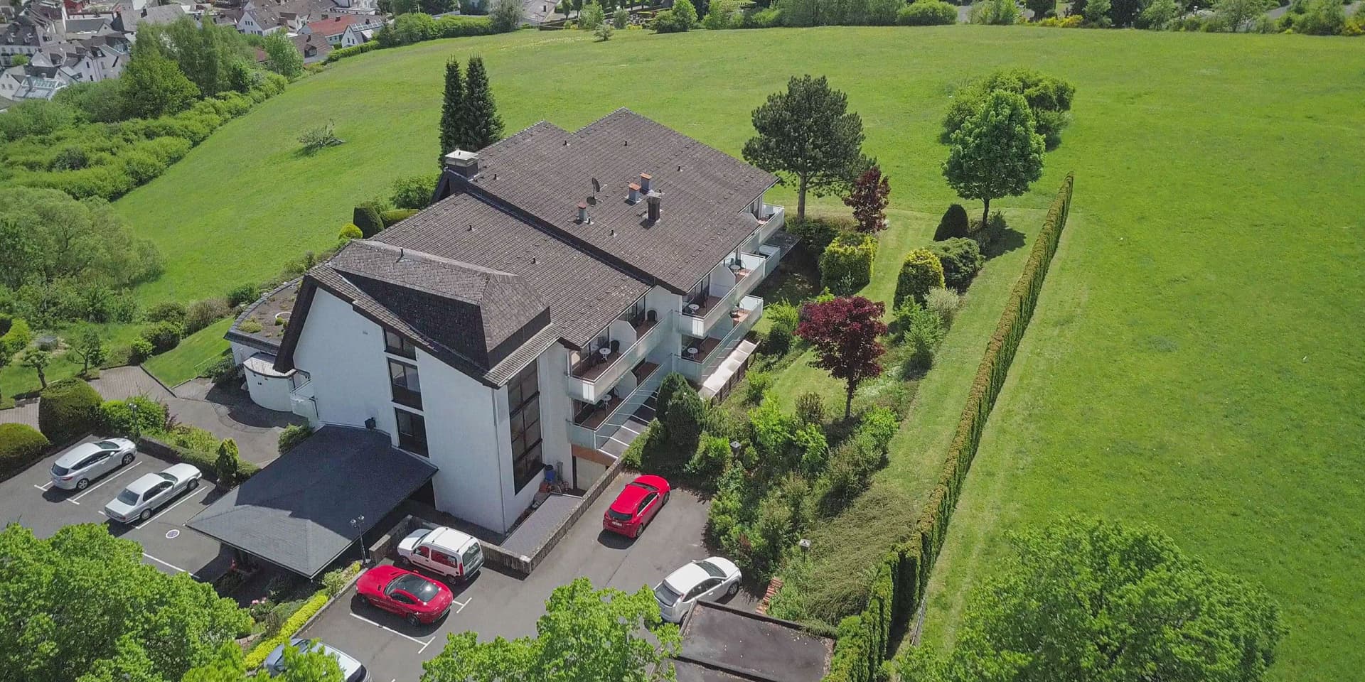 Hotel Panorama Ansicht der Zimmer Wehrbüsch