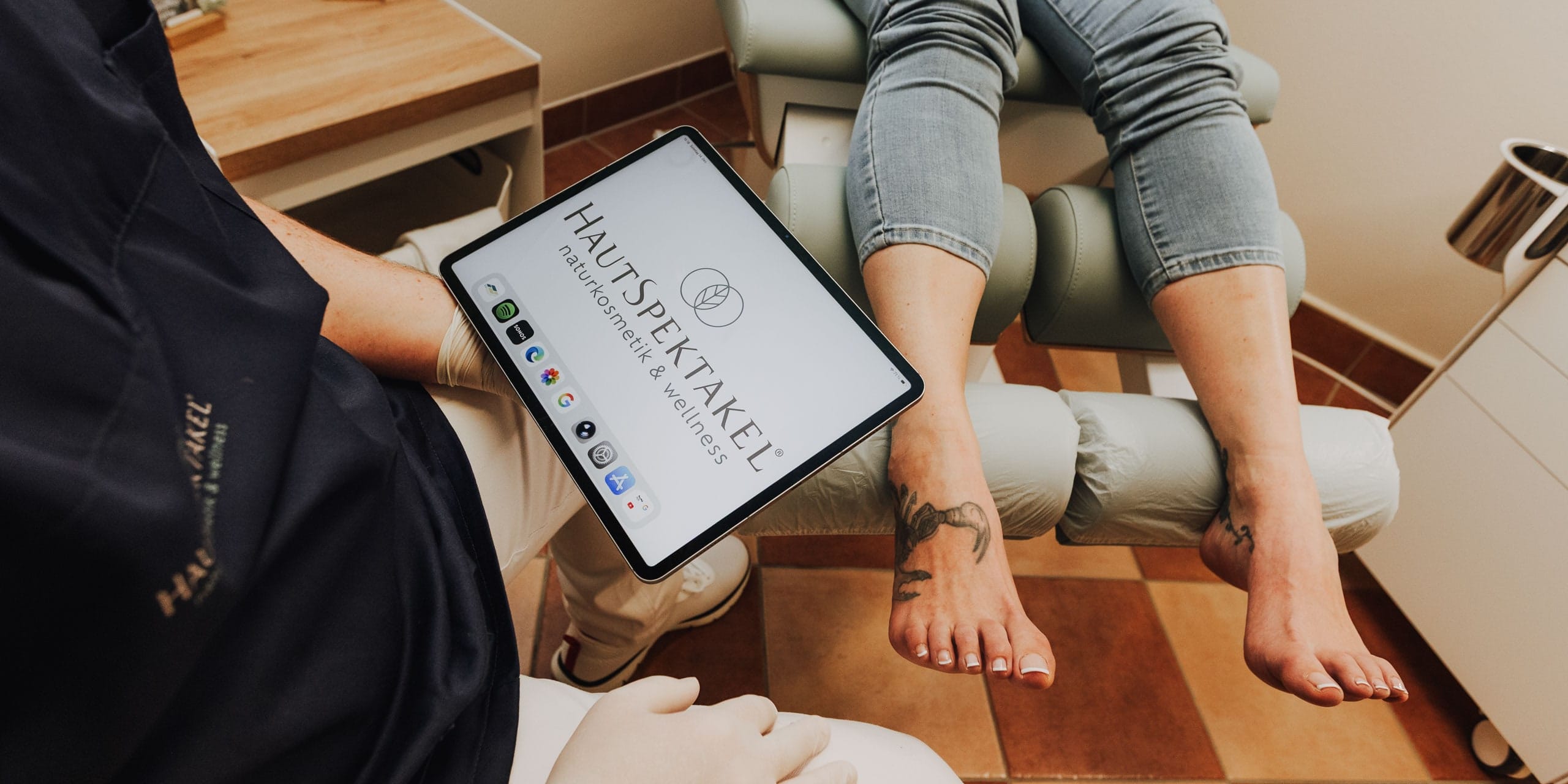 Kosmetische Fußpflege